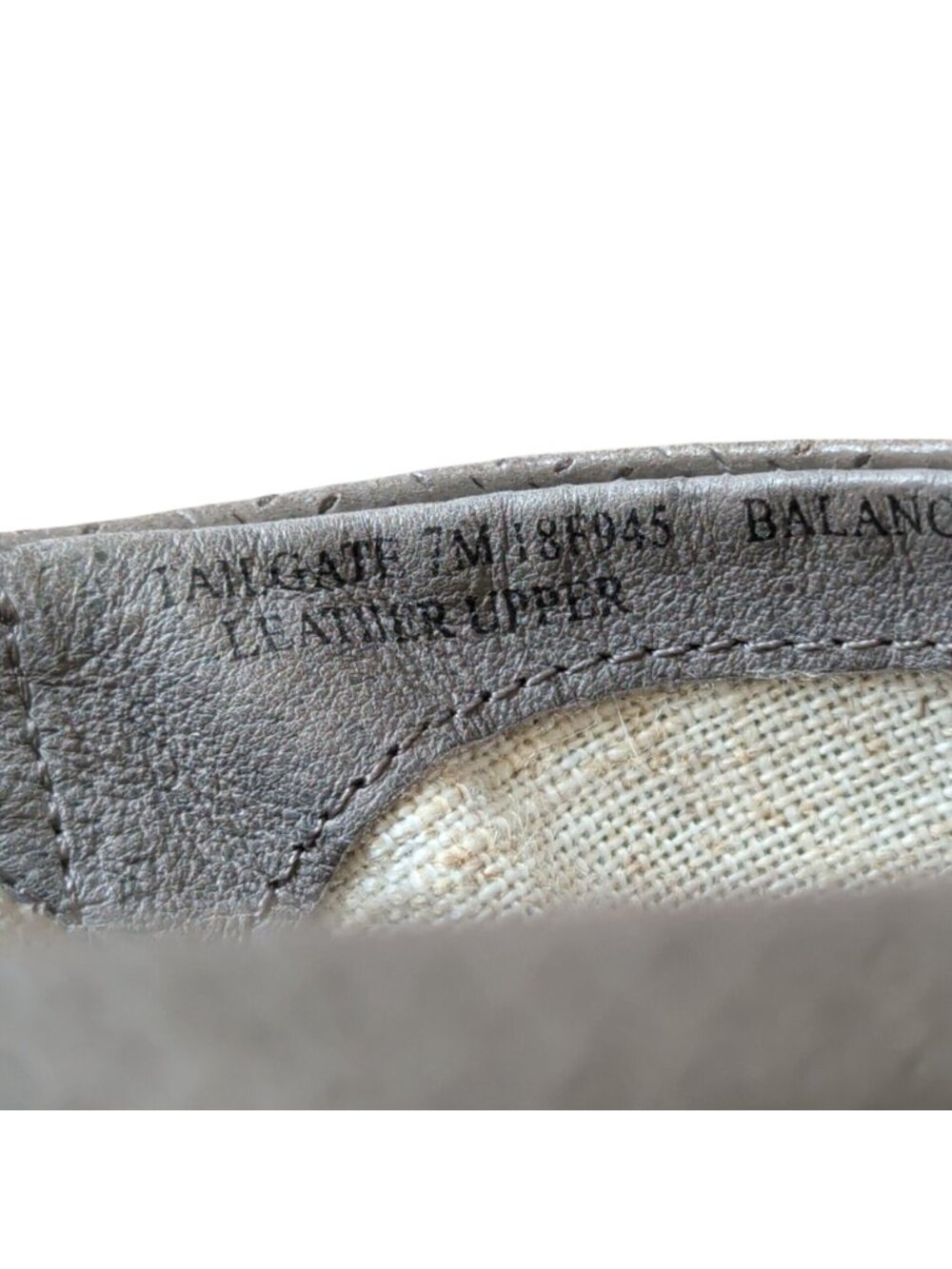 OTBT Balance Wedge Womens Sandals Size 7M Gray Taupe Platform Slip On Open Toe - Picture 16 of 16